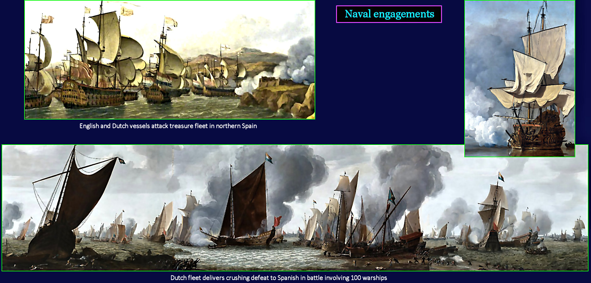 Naval power is key, 1600s